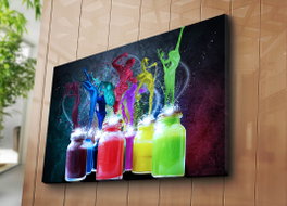 Wallity 70100C-031 Lienzo Decorativo Multicolor 70 x 100 cm